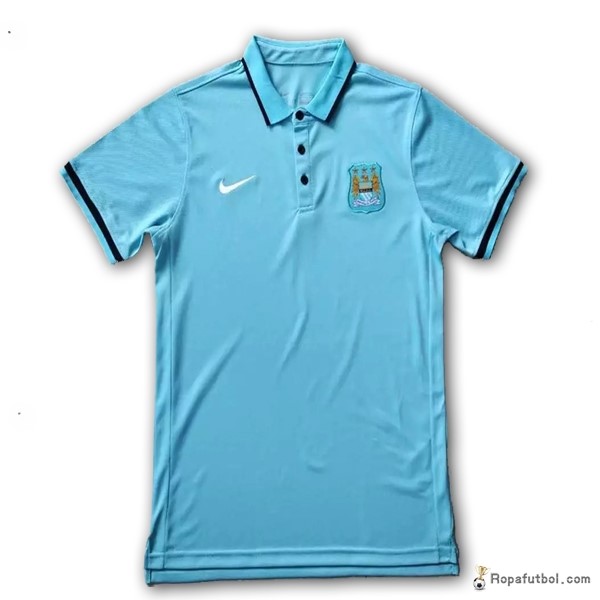 Polo Manchester City 2016/17 Azul Claro